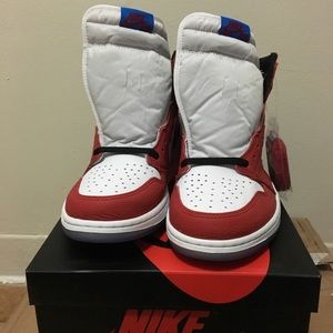 Spider-Man origin story Jordan 1s